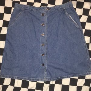 Vintage skirt Denim denim denim
